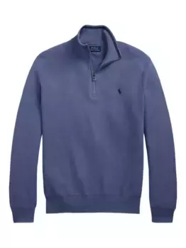 Хлопковая толстовка POLO RALPH LAUREN, синий
