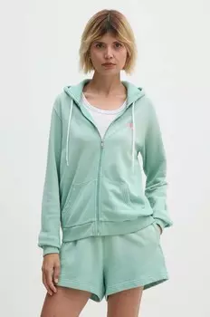 Хлопковая толстовка Polo Ralph Lauren, зеленый