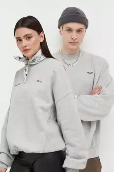 Хлопковая толстовка Preach, серый