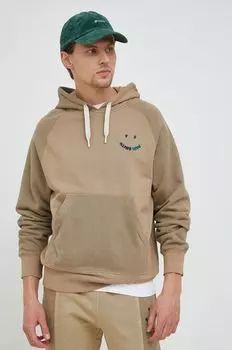 Хлопковая толстовка PS Paul Smith, бежевый