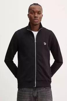 Хлопковая толстовка PS Paul Smith, черный