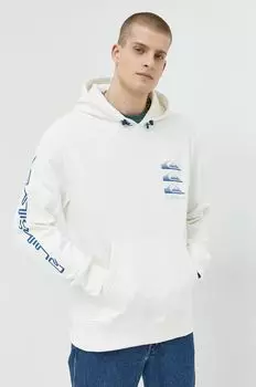 Хлопковая толстовка Quiksilver, белый