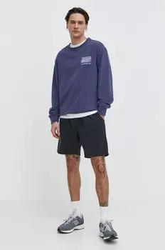 Хлопковая толстовка Quiksilver, синий