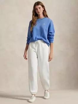 Хлопковая толстовка Ralph Lauren, синий