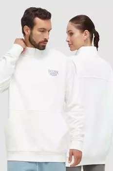 Хлопковая толстовка Reebok, белый