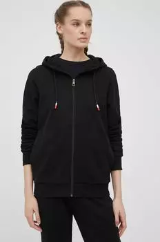 Хлопковая толстовка Rossignol, черный