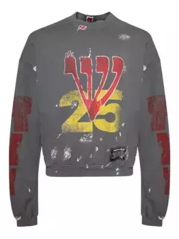 Хлопковая толстовка RRR123, серый