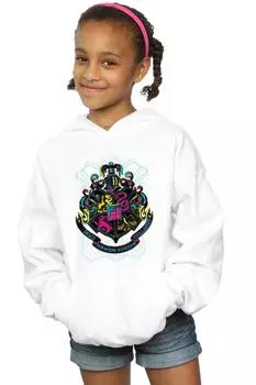 Хлопковая толстовка с гербом Хогвартса Harry Potter, белый