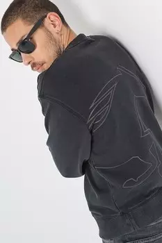 Хлопковая толстовка с графическими деталями Mustang