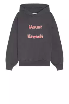 Хлопковая толстовка с капюшоном District Vision, цвет Washed Navy