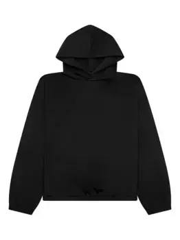 Хлопковая толстовка с капюшоном JIL SANDER, черный