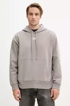 Хлопковая толстовка S-MACS-HOOD-OD Diesel, бежевый