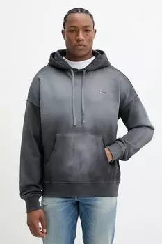 Хлопковая толстовка S-ROB-HOOD-R2 SWEAT-SHIRT Diesel, серый
