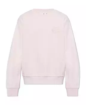 Хлопковая толстовка с вышитым логотипом Etro, розовый