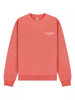 Хлопковая толстовка Sporty & Rich, розовый