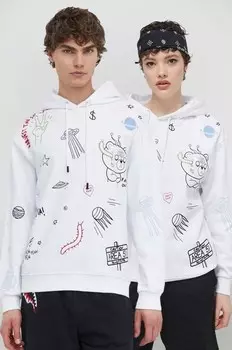 Хлопковая толстовка Sprayground, белый