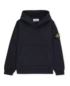 Хлопковая толстовка Stone Island, синий