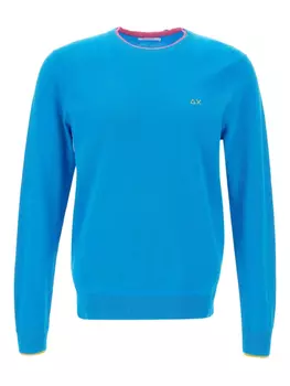 Хлопковая толстовка Sun68, синий