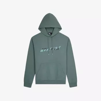 Хлопковая толстовка свободного кроя с логотипом The Kooples, цвет forest