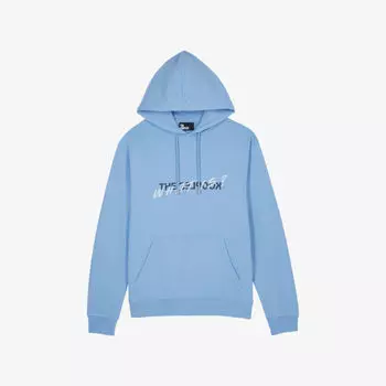Хлопковая толстовка свободного кроя с логотипом The Kooples, синий