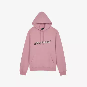 Хлопковая толстовка свободного кроя с принтом со слоганом The Kooples, розовый