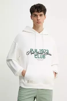 Хлопковая толстовка TALBOT HOODIE Pepe Jeans, белый