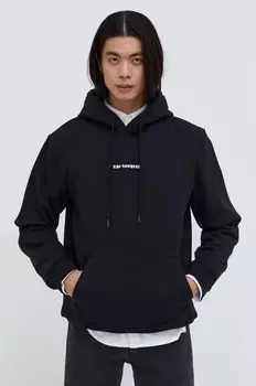 Хлопковая толстовка The Kooples, черный