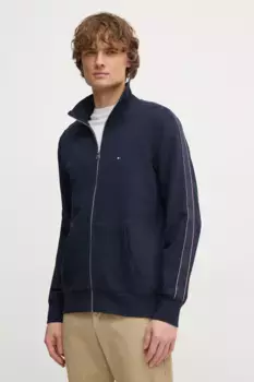 Хлопковая толстовка Tommy Hilfiger, темно-синий