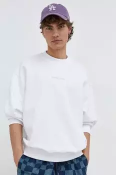 Хлопковая толстовка Tommy Jeans, белый