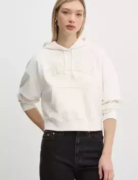 Хлопковая толстовка Tommy Jeans, бежевый