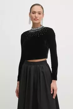 Хлопковая толстовка Tommy Jeans, черный