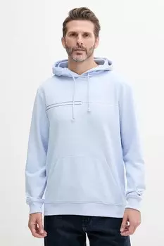 Хлопковая толстовка Tommy Jeans, синий