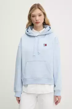 Хлопковая толстовка Tommy Jeans, синий