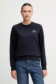 Хлопковая толстовка Tommy Jeans, темно-синий