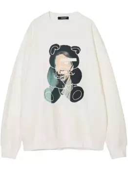 Хлопковая толстовка Undercover, белый