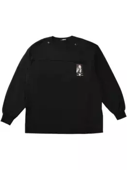 Хлопковая толстовка Undercover, черный