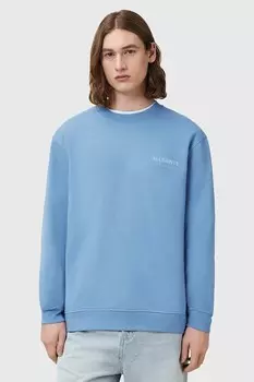 Хлопковая толстовка UNDERGROUND Allsaints, синий