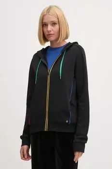 Хлопковая толстовка United Colors of Benetton, черный