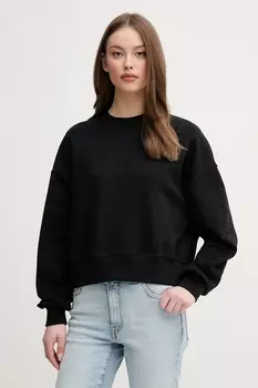 Хлопковая толстовка United Colors Of Benetton, черный