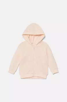 Хлопковая толстовка United Colors of Benetton для малышей, оранжевый