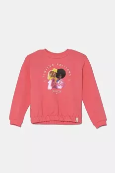 Хлопковая толстовка United Colors of Benetton для малышей, розовый