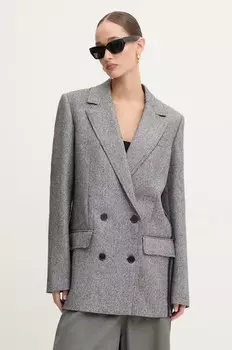 Хлопковая толстовка United Colors Of Benetton, серый