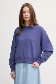 Хлопковая толстовка United Colors Of Benetton, темно-синий