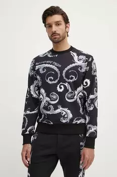 Хлопковая толстовка Versace Jeans Couture, мультиколор