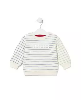 Хлопковая толстовка в цветную полоску Tous, мультиколор