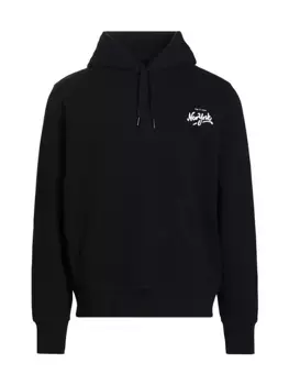 Хлопковая толстовка в клетку Guest Check Rag & Bone, черный