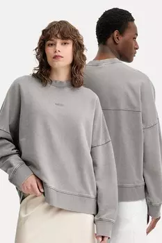 Хлопковая толстовка Won Hundred, серый