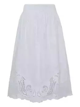 Хлопковая юбка А-силуэта rag & bone