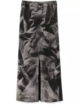 Хлопковая юбка AVAVAV, черный