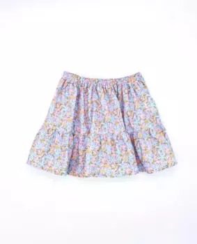 Хлопковая юбка для девочки с принтом Fina Ejerique, многоцветный